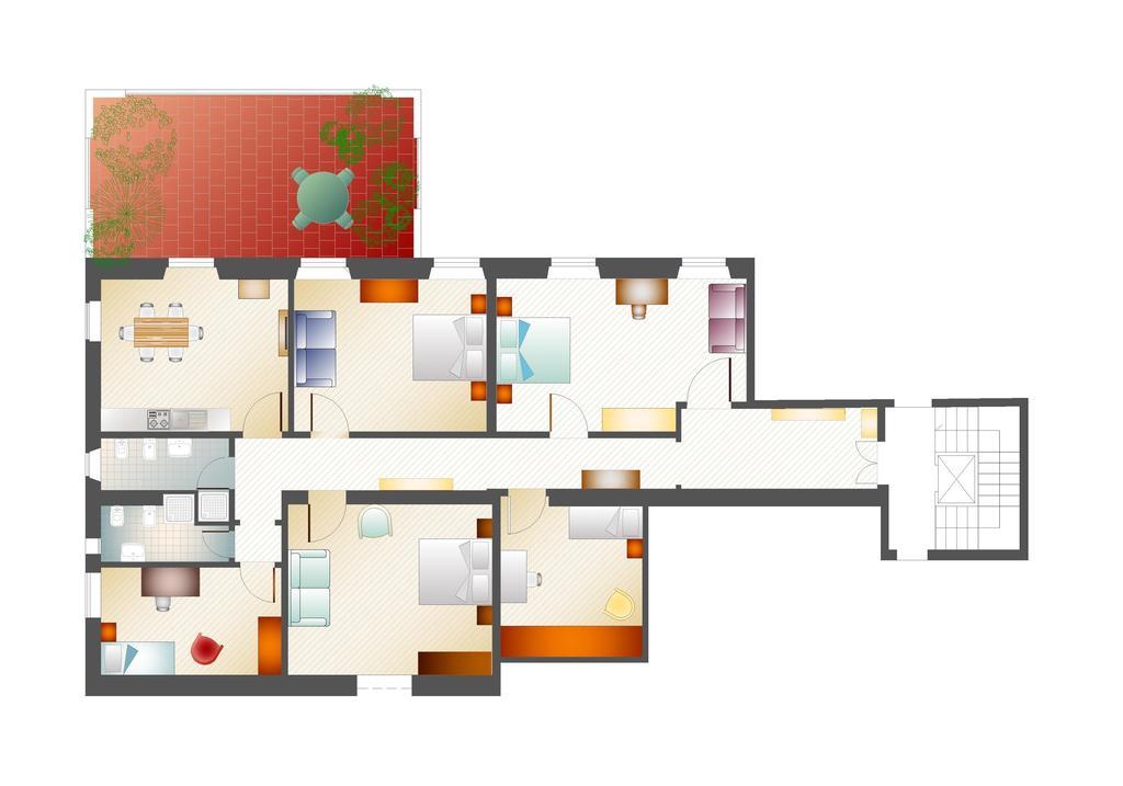 Appartamento Cittadella 39 Florens Rum bild